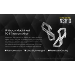 Nitecore NSH10 Snap Hook -Nitecore Nitecore NSH10 1