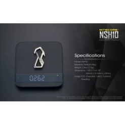 Nitecore NSH10 Snap Hook -Nitecore Nitecore NSH10 5