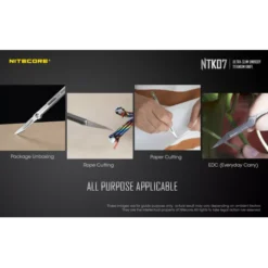 Nitecore NTK07 Slim Titanium Knife -Nitecore Nitecore NTK07 10