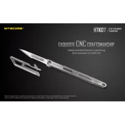 Nitecore NTK07 Slim Titanium Knife -Nitecore Nitecore NTK07 2