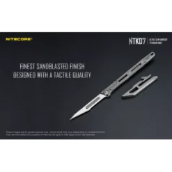 Nitecore NTK07 Slim Titanium Knife -Nitecore Nitecore NTK07 5