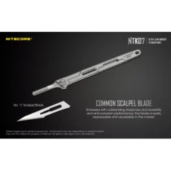 Nitecore NTK07 Slim Titanium Knife -Nitecore Nitecore NTK07 9