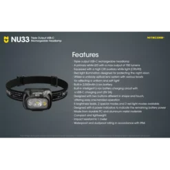 Nitecore NU33 -Nitecore Nitecore NU33 10