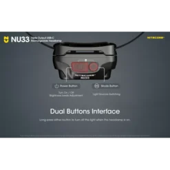 Nitecore NU33 -Nitecore Nitecore NU33 8