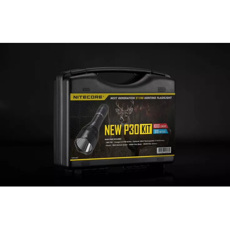 Nitecore New P30 Hunting Kit 3 Nitecore New P30 Hunting Kit