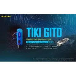 Nitecore TIKI GITD - Blue 15 Nitecore TIKI GITD - Blue -Nitecore Nitecore TIKI GITD Blue 0