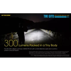 Nitecore TIKI GITD - Blue 19 Nitecore TIKI GITD - Blue -Nitecore Nitecore TIKI GITD Blue 4