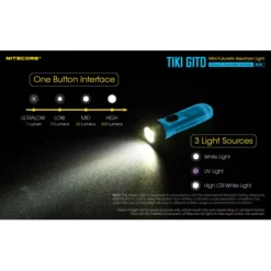 Nitecore TIKI GITD - Blue 22 Nitecore TIKI GITD - Blue -Nitecore Nitecore TIKI GITD Blue 7