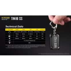 Nitecore TINI 2 SS 23 Nitecore TINI 2 SS -Nitecore Nitecore TINI 2 SS 9