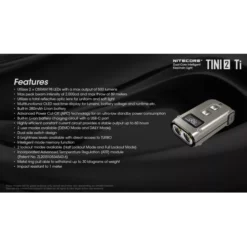 Nitecore TINI 2 Ti 24 Nitecore TINI 2 Ti -Nitecore Nitecore TINI 2 Ti 10