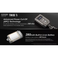 Nitecore TINI 2 Ti 20 Nitecore TINI 2 Ti -Nitecore Nitecore TINI 2 Ti 6
