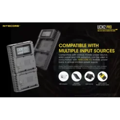 Nitecore UCN2 Canon Camera Charger -Nitecore Nitecore UCN2 Pro 4