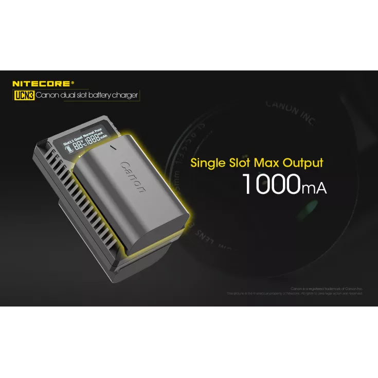 Nitecore UCN3 Canon Camera Charger 6 Nitecore UCN3 Canon Camera Charger - Image 4