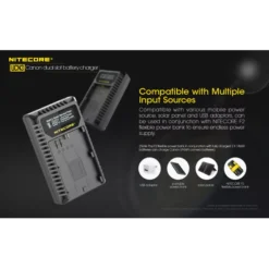 Nitecore UCN3 Canon Camera Charger 18 Nitecore UCN3 Canon Camera Charger -Nitecore Nitecore UCN3 4
