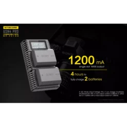 Nitecore USN4 Pro Sony Camera Charger -Nitecore Nitecore USN4 2