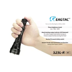 Eagletac S25L-R -Nitecore S25L R 4