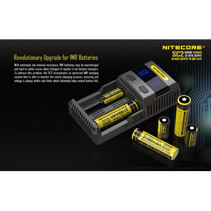 Nitecore SC2 Charger 7 Nitecore SC2 Charger - Image 5
