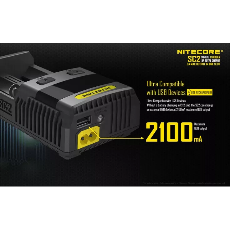 Nitecore SC2 Charger 9 Nitecore SC2 Charger - Image 7