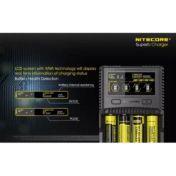 Nitecore SC4 Charger -Nitecore SC4 4