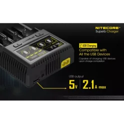 Nitecore SC4 Charger -Nitecore SC4 9