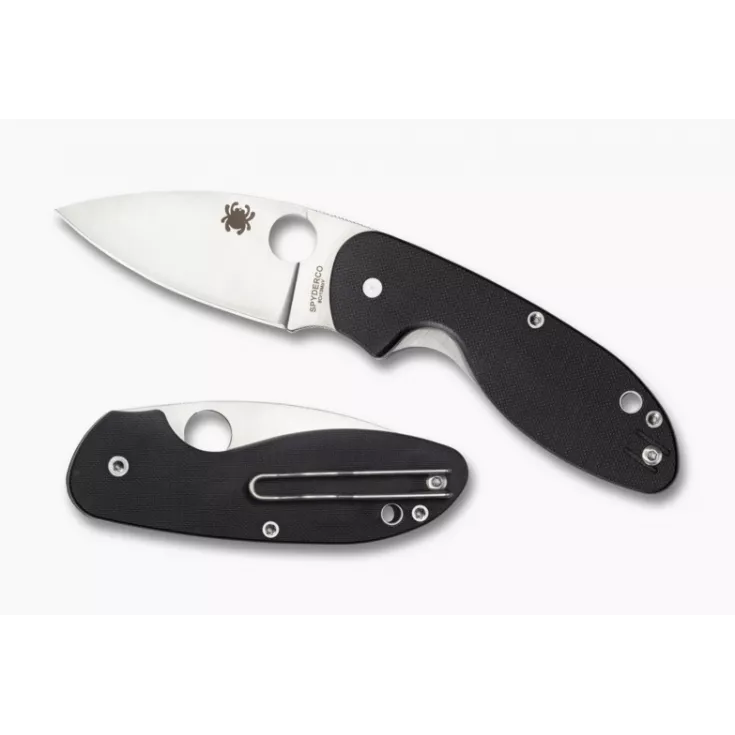 Spyderco Efficient - G10 Handle & Plain Blade 3 Spyderco Efficient - G10 Handle & Plain Blade