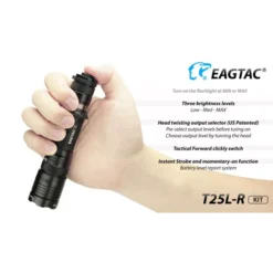 Eagletac T25L-R -Nitecore T25L R 4