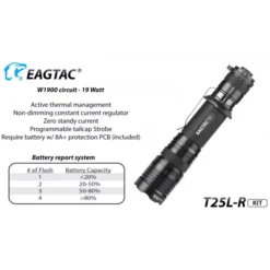 Eagletac T25L-R -Nitecore T25L R 5