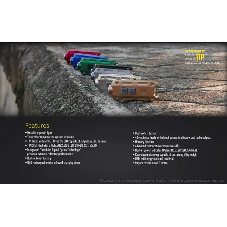 Nitecore TIP XP-G2 Cool 13 Nitecore TIP XP-G2 Cool - Image 11