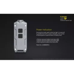 Nitecore TIP XP-G2 Cool 25 Nitecore TIP XP-G2 Cool -Nitecore TIP 9