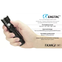 Eagletac TX30C2 -Nitecore TX30C2 4