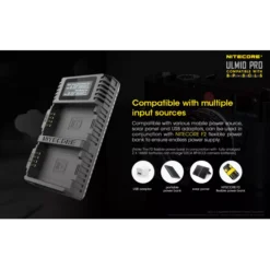 Nitecore ULM10 Pro Leica Camera Charger -Nitecore ULM10 Pro 2