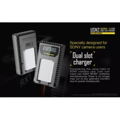 Nitecore USN2 Sony Camera Charger -Nitecore USN2 2
