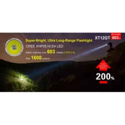 Klarus XT12GT -Nitecore XT12GT 1