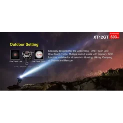 Klarus XT12GT -Nitecore XT12GT 11