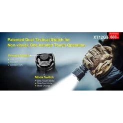 Klarus XT12GT -Nitecore XT12GT 3