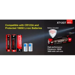 Klarus XT12GT -Nitecore XT12GT 4