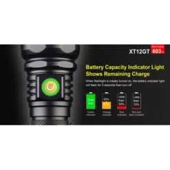 Klarus XT12GT -Nitecore XT12GT 7