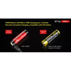 Klarus XT1A -Nitecore XT1A 4
