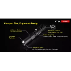 Klarus XT1A -Nitecore XT1A 6