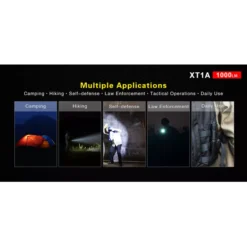 Klarus XT1A -Nitecore XT1A 7