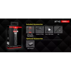 Klarus XT1C -Nitecore XT1C 10