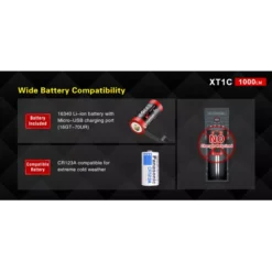 Klarus XT1C -Nitecore XT1C 2
