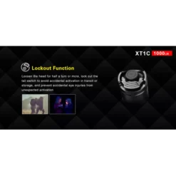 Klarus XT1C -Nitecore XT1C 5