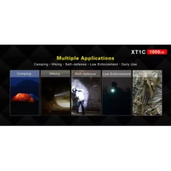 Klarus XT1C -Nitecore XT1C 7