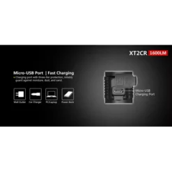 Klarus XT2CR -Nitecore XT2CR 6