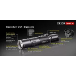 Klarus XT2CR -Nitecore XT2CR 9