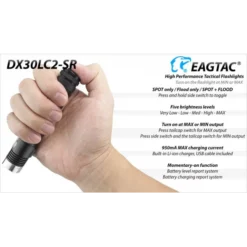 Eagletac DX30LC2-SR -Nitecore a7 2