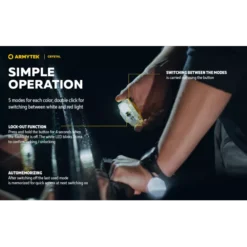 Armytek Crystal -Nitecore armytek crystal 9