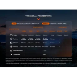 Fenix LD30R -Nitecore fenix ld30r 7