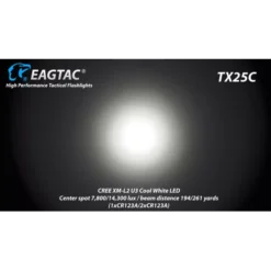 Eagletac TX25C -Nitecore h 5